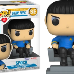 The Amazing Collectables Latest Additions Funko Pop! Star Trek: The Original Series - Spock In Chair (Pops! With Purpose)