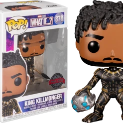 The Amazing Collectables Funko Pop! Marvel: What If… - King Killmonger #878 Latest Additions