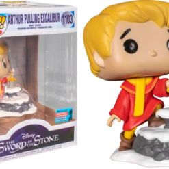 The Amazing Collectables Funko Pop! The Sword In The Stone - Arthur Pulling Excalibur Deluxe #1103 (2021 Fall Convention Exclusive)