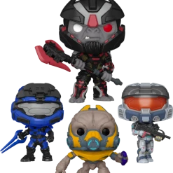 The Amazing Collectables Funko Pop! Halo Infinite - To Infinite And Beyond - Bundle (Set Of 4) Bundles