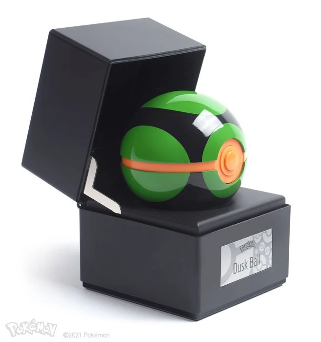 The Amazing Collectables Pokemon - Dusk Ball 1:1 Scale Life Size Die-Cast Prop Replica Latest Additions 5 The Amazing Collectables Pokemon - Dusk Ball 1:1 Scale Life Size Die-Cast Prop Replica Latest Additions