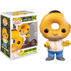 The Amazing Collectables Television Funko Pop! The Simpsons - Donut Head Homer #1033