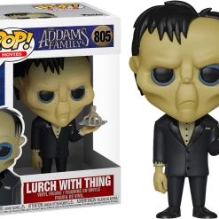 The Amazing Collectables Funko Pop! The Addams Family (2019) - Lurch With Thing #805 Movies