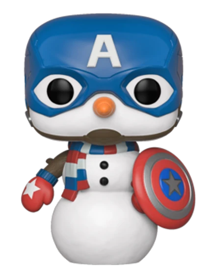 The Amazing Collectables Latest Additions Funko Pop! The Avengers - Captain America As Snowman Christmas Holiday 3 The Amazing Collectables Latest Additions Funko Pop! The Avengers - Captain America As Snowman Christmas Holiday