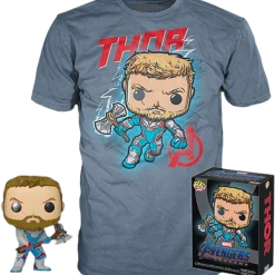 The Amazing Collectables Latest Additions Funko - Avengers 4: Endgame - Thor - Vinyl Figure & T-Shirt Box Set