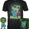 The Amazing Collectables Latest Additions Funko - Avengers 4: Endgame - Hulk - Vinyl Figure & T-Shirt Box Set
