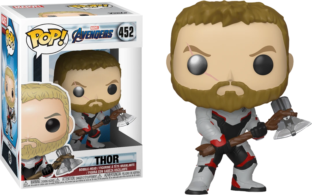 The Amazing Collectables Latest Additions Funko Pop! Avengers 4: Endgame - Thor In Team Suit #452 3 The Amazing Collectables Latest Additions Funko Pop! Avengers 4: Endgame - Thor In Team Suit #452