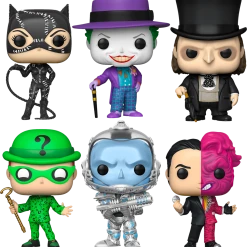 The Amazing Collectables Funko Pop! Batman - 90s Villains - Bundle (Set Of 6)