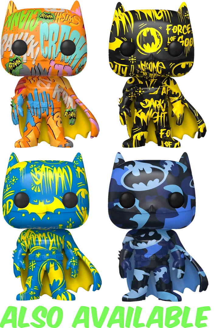 The Amazing Collectables Funko Pop! Batman - Batman Orange Artist Series With Pop! Protector # 03 4 The Amazing Collectables Funko Pop! Batman - Batman Orange Artist Series With Pop! Protector # 03