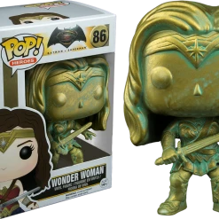 The Amazing Collectables Funko Pop! Batman Vs Superman: Dawn Of Justice - Wonder Woman Bronze Patina #86