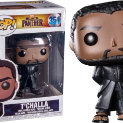 The Amazing Collectables Latest Additions Funko Pop! Black Panther (2018) - Black Panther In Black Robe #351