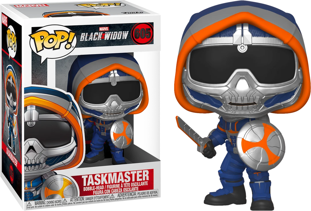 The Amazing Collectables Funko Pop! Black Widow (2020) - Taskmaster With Shield #605 3 The Amazing Collectables Funko Pop! Black Widow (2020) - Taskmaster With Shield #605