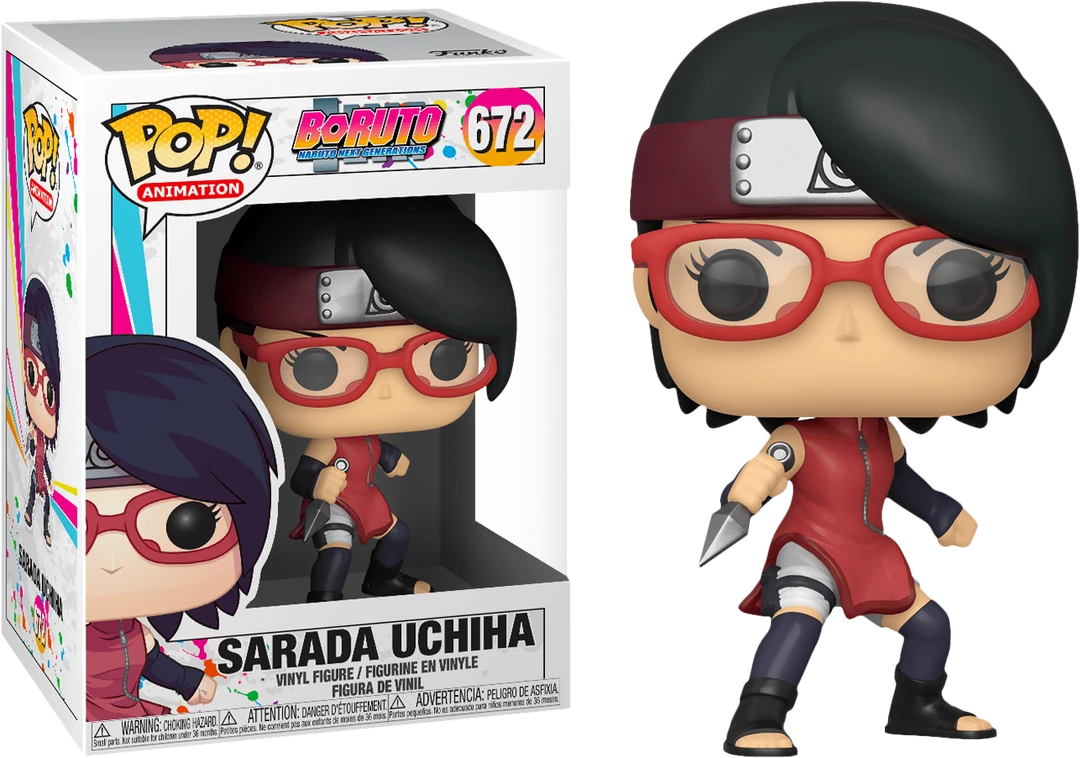 The Amazing Collectables Animation Funko Pop! Boruto: Naruto Next Generations - Sarada Uchiha #672 3 The Amazing Collectables Animation Funko Pop! Boruto: Naruto Next Generations - Sarada Uchiha #672