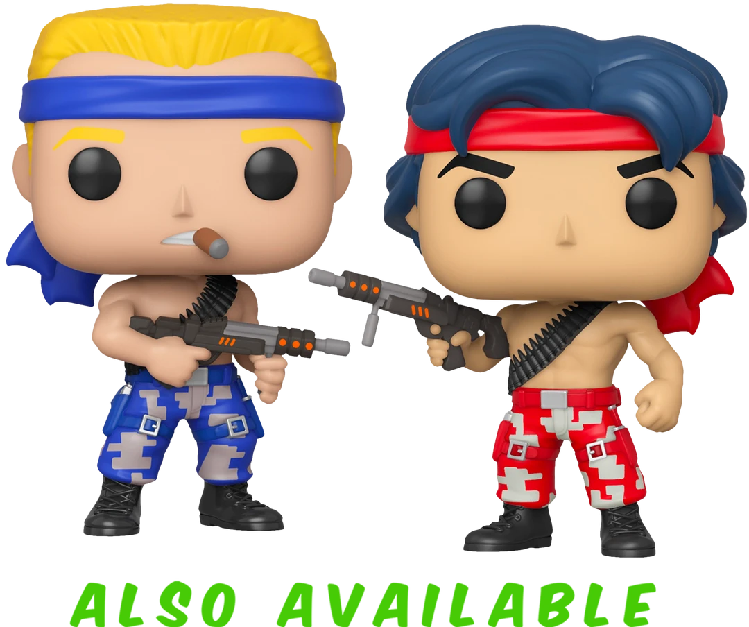 The Amazing Collectables Funko Pop! Contra - Bill #585 4 The Amazing Collectables Funko Pop! Contra - Bill #585