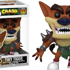 The Amazing Collectables Video Games Funko Pop! Crash Bandicoot - Tiny Tiger #533