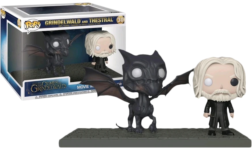 The Amazing Collectables Funko Pop! Movie Moments - Fantastic Beasts 2: Crimes Of Grindelwald - Grindelwald & Thestral - 2-Pack #30 3 The Amazing Collectables Funko Pop! Movie Moments - Fantastic Beasts 2: Crimes Of Grindelwald - Grindelwald & Thestral - 2-Pack #30