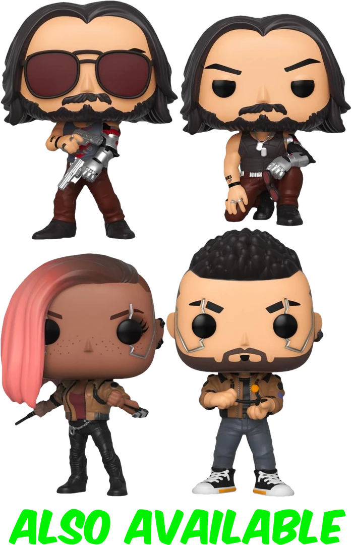 The Amazing Collectables Funko Pop! Cyberpunk 2077 - Johnny Silverhand With Guns #592 Video Games 4 The Amazing Collectables Funko Pop! Cyberpunk 2077 - Johnny Silverhand With Guns #592 Video Games