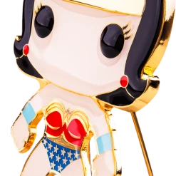 The Amazing Collectables Funko Pop! Wonder Woman - Wonder Woman 4” Enamel Pin #04 Chase Chance!