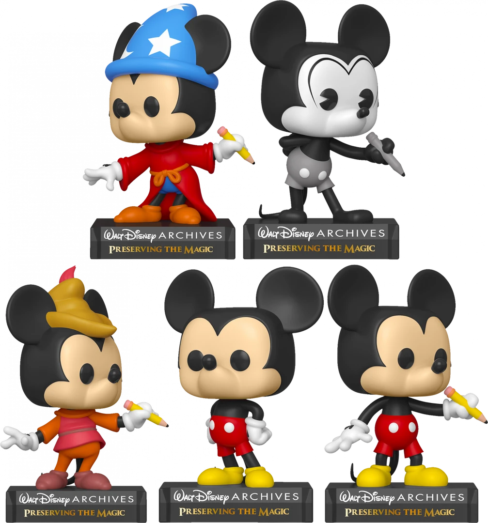 The Amazing Collectables Bundles Funko Pop! Walt Disney Archives - Mickey Mouse 50th Anniversary - Bundle (Set Of 5) 3 The Amazing Collectables Bundles Funko Pop! Walt Disney Archives - Mickey Mouse 50th Anniversary - Bundle (Set Of 5)