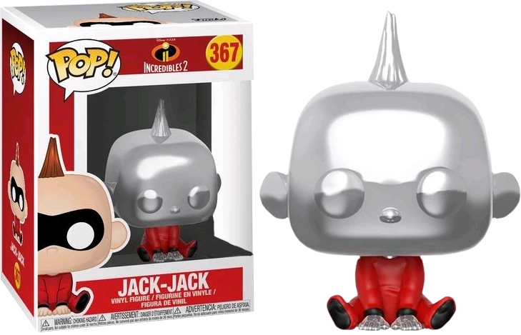 The Amazing Collectables Funko Pop! Incredibles 2 - Jack-Jack Chrome #367 3 The Amazing Collectables Funko Pop! Incredibles 2 - Jack-Jack Chrome #367