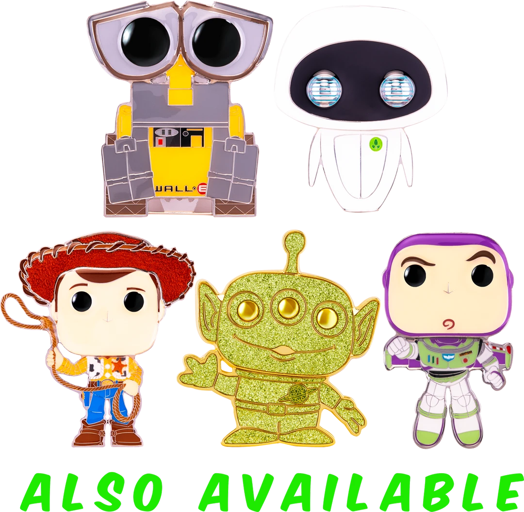 The Amazing Collectables Funko Pop! WALL-E - WALL-E 4” Enamel Pin #01 5 The Amazing Collectables Funko Pop! WALL-E - WALL-E 4” Enamel Pin #01