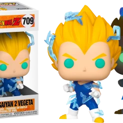 The Amazing Collectables Chase Chance! Funko Pop! Dragon Ball Z - Vegeta Super Saiyan 2 #709 - Chase Chance