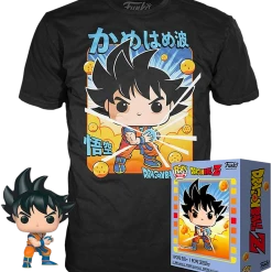 The Amazing Collectables Funko - Dragon Ball Z - Goku Kamehameha - Vinyl Figure & T-Shirt Box Set Animation