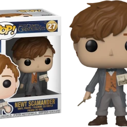 The Amazing Collectables Latest Additions Funko Pop! Fantastic Beasts 2: The Crimes Of Grindelwald - Newt Scamander With Postcard #27