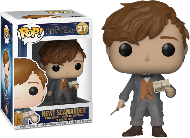 The Amazing Collectables Latest Additions Funko Pop! Fantastic Beasts 2: The Crimes Of Grindelwald - Newt Scamander With Postcard #27 3 The Amazing Collectables Latest Additions Funko Pop! Fantastic Beasts 2: The Crimes Of Grindelwald - Newt Scamander With Postcard #27