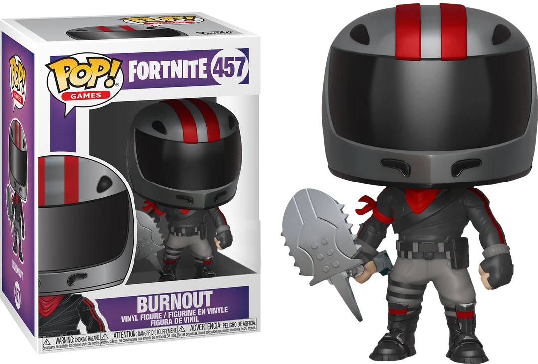The Amazing Collectables Video Games Funko Pop! Fortnite - Burnout #457 3 The Amazing Collectables Video Games Funko Pop! Fortnite - Burnout #457