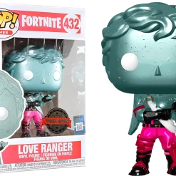 The Amazing Collectables Video Games Funko Pop! Fortnite - Love Ranger Metallic #432