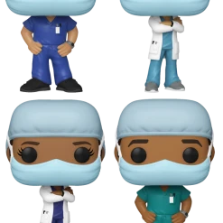 The Amazing Collectables Funko Pop! Front Line Heroes - Female Hospital Worker #2 Icons