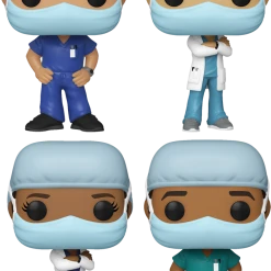 The Amazing Collectables Bundles Funko Pop! Front Line Heroes - We Can Be Heroes - Bundle (Set Of 4)