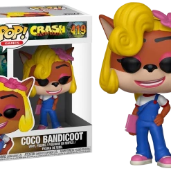 The Amazing Collectables Funko Pop! Crash Bandicoot - Coco #419 Video Games