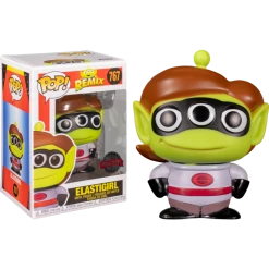 The Amazing Collectables Latest Additions Funko Pop! Pixar - Alien Remix Elastigirl In Silver Suit #767
