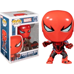 The Amazing Collectables Funko Pop! Spider-Man - Spider-Armor MKIII #670 Latest Additions