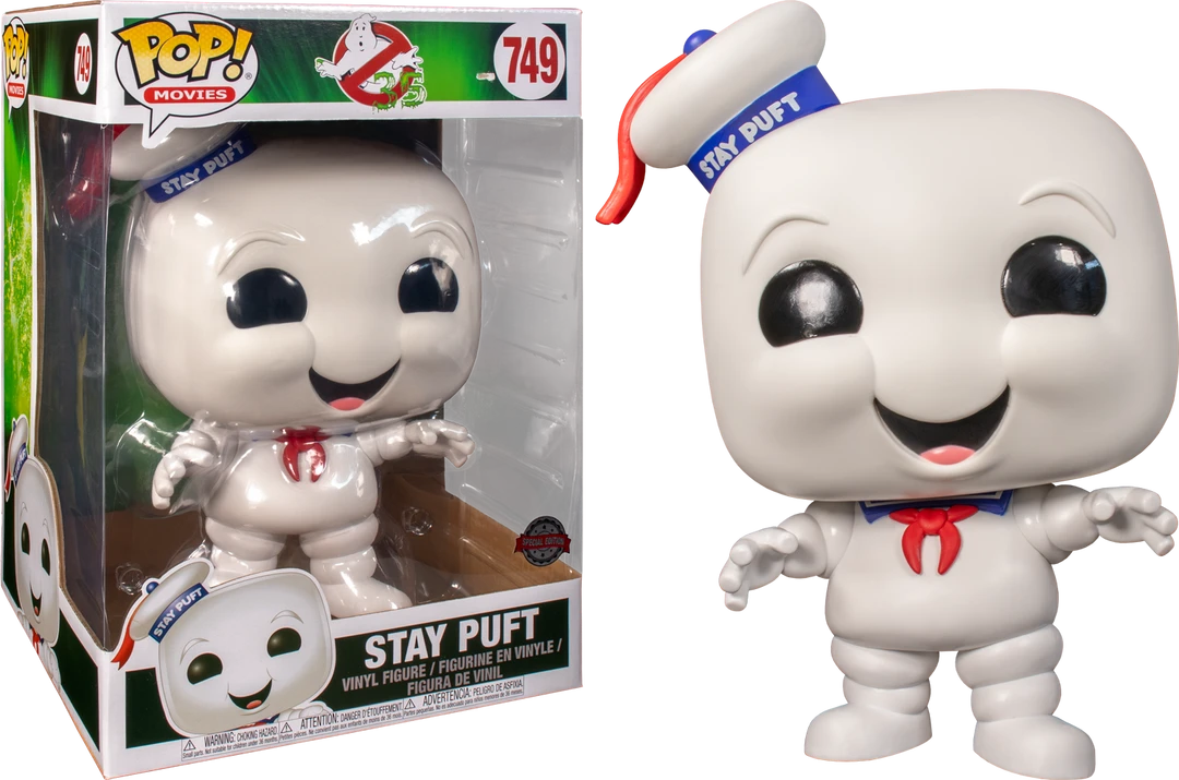 The Amazing Collectables Funko Pop! Ghostbusters - Stay Puft 10" #749 Movies 3 The Amazing Collectables Funko Pop! Ghostbusters - Stay Puft 10" #749 Movies