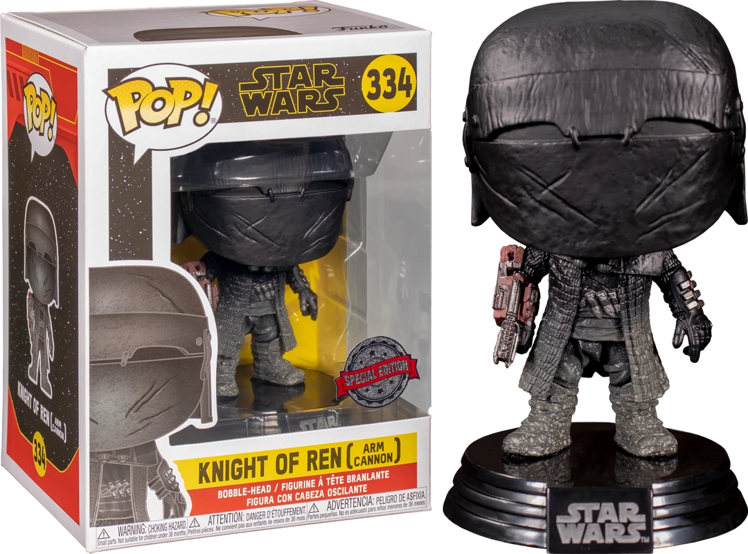 The Amazing Collectables Funko Pop! Star Wars Episode IX: The Rise Of Skywalker - Knight Of Ren With Arm Cannon #334 3 The Amazing Collectables Funko Pop! Star Wars Episode IX: The Rise Of Skywalker - Knight Of Ren With Arm Cannon #334