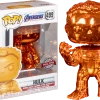 The Amazing Collectables Funko Pop! Avengers 4: Endgame - Hulk With Nano Gauntlet Orange Chrome #499