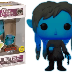 The Amazing Collectables Television Funko Pop! The Dark Crystal: Age Of Resistance - Deet With Baby Nurlock Blue GITD #859