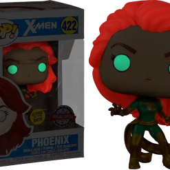 The Amazing Collectables Funko Pop! X-Men - Dark Phoenix In Green Suit Glow In The Dark #422 Latest Additions