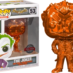 The Amazing Collectables Funko Pop! Batman: Arkham Asylum - The Joker Orange Chrome #53 Latest Additions