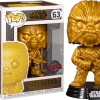The Amazing Collectables Funko Pop! Star Wars - Chewbacca Metallic Gold #63