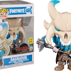 The Amazing Collectables Video Games Funko - Fortnite - Ragnarok Glow In The Dark #465 - Vinyl Figure & T-Shirt Box Set