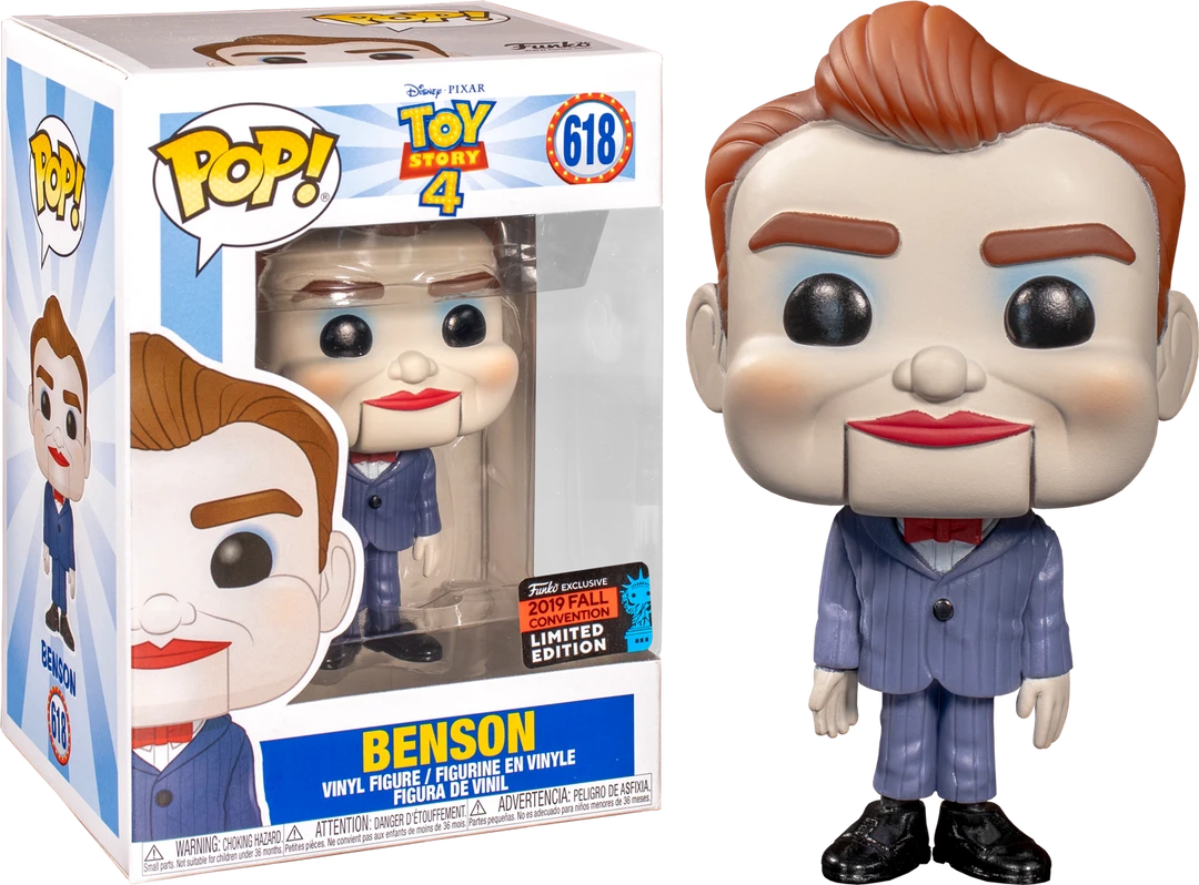 The Amazing Collectables Funko Pop! Toy Story 4 - Benson #618 (2019 NYCC Exclusive) 3 The Amazing Collectables Funko Pop! Toy Story 4 - Benson #618 (2019 NYCC Exclusive)