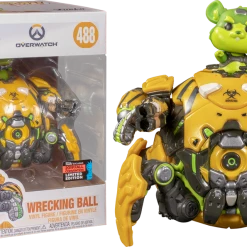 The Amazing Collectables Funko Pop! Overwatch - Toxic Wrecking Ball 6" Super Sized #488 (2019 NYCC Exclusive) Video Games