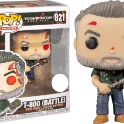 The Amazing Collectables Funko Pop! Terminator Dark Fate - T-800 Battle Damaged #821 Movies