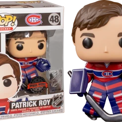 The Amazing Collectables Funko Pop! NHL Hockey - Patrick Roy Montreal Canadiens Home Jersey #48 - Chase Chance Chase Chance!