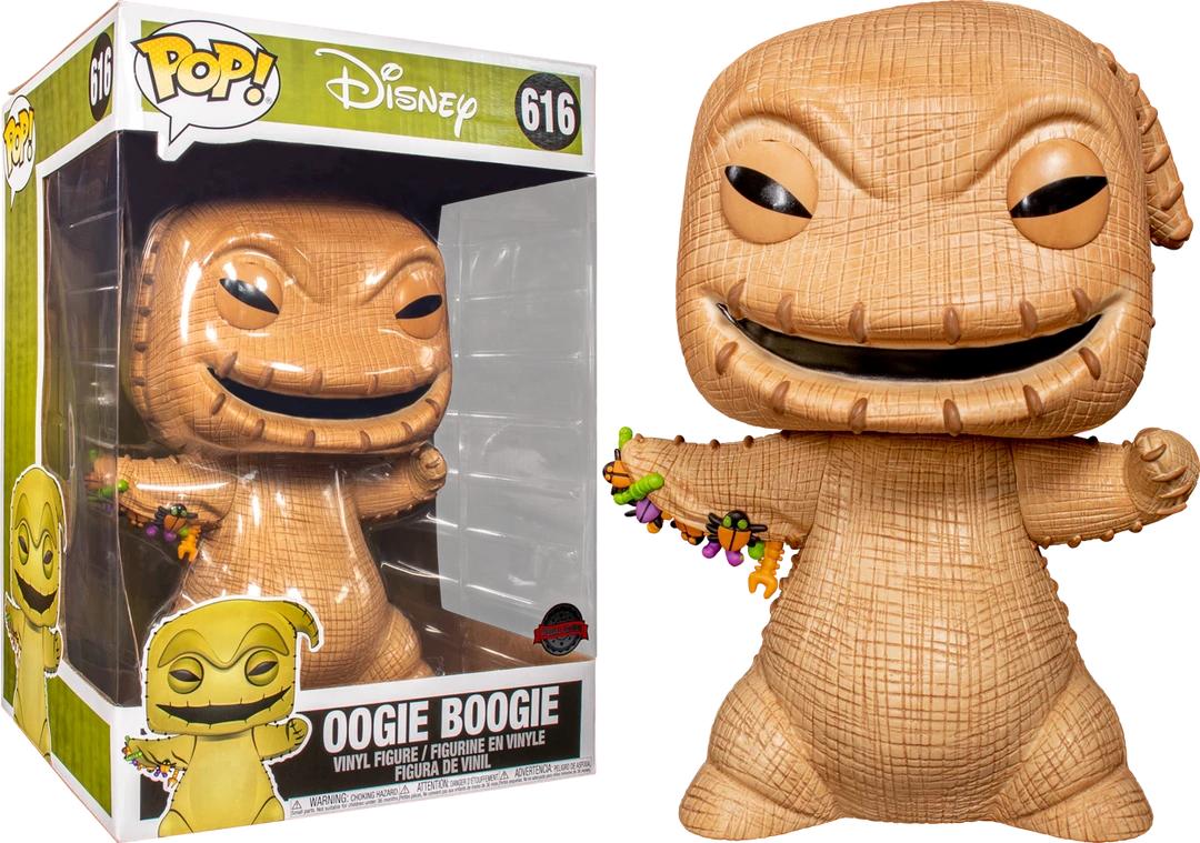The Amazing Collectables Funko Pop! The Nightmare Before Christmas - Oogie Boogie 10" #616 Latest Additions 3 The Amazing Collectables Funko Pop! The Nightmare Before Christmas - Oogie Boogie 10" #616 Latest Additions