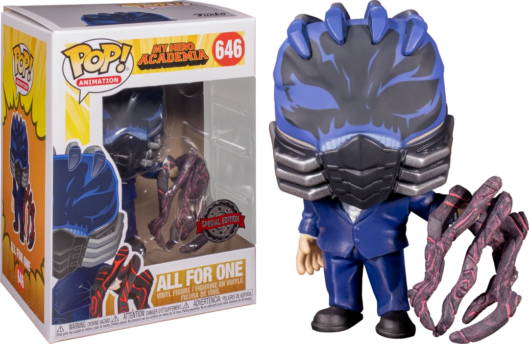 The Amazing Collectables Animation Funko Pop! My Hero Academia - All For One Quirck #646 3 The Amazing Collectables Animation Funko Pop! My Hero Academia - All For One Quirck #646